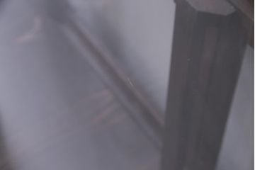 アンティーク家具　和製アンティーク　ナラ材　引き出し付き!大正ロマンの雰囲気漂うガラスケース(ショーケース、陳列棚)(R-038267)