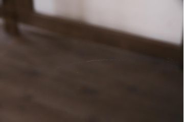 アンティーク家具　和製アンティーク　ナラ材　引き出し付き!大正ロマンの雰囲気漂うガラスケース(ショーケース、陳列棚)(R-038267)