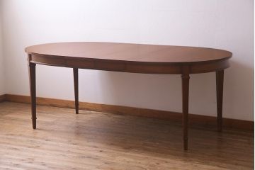 中古　DREXEL HERITAGE(ドレクセルヘリテイジ)　Triune(トライユン)　ダイニングテーブル(エクステンションテーブル)(R-038270)