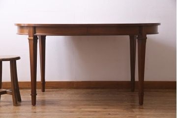 中古　DREXEL HERITAGE(ドレクセルヘリテイジ)　Triune(トライユン)　ダイニングテーブル(エクステンションテーブル)(R-038270)
