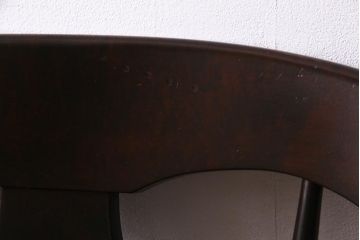中古　北海道民芸家具　上品な雰囲気漂うアームチェア(ウィンザーチェア、ダイニングチェア、椅子、ウインザーチェア)(R-038272)