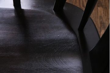 中古　北海道民芸家具　上品な雰囲気漂うアームチェア(ウィンザーチェア、ダイニングチェア、椅子、ウインザーチェア)(R-038272)