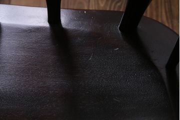 中古　北海道民芸家具　上品な雰囲気漂うアームチェア(ウィンザーチェア、ダイニングチェア、椅子、ウインザーチェア)(R-038275)