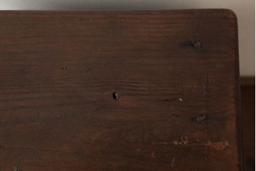 アンティーク雑貨　大正昭和初期　深みのある色味が魅力のレトロな踏み台(R-038282)