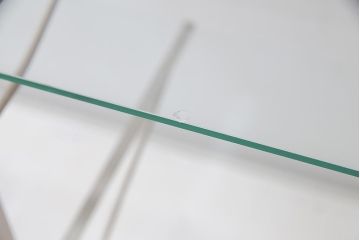 アンティーク家具　ペイント家具　脚付リメイク　空間を明るく彩るガラスケース(陳列棚、ショーケース、飾り棚)(R-038292)