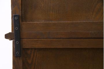 アンティーク家具　特注品　タモ材玉杢　桐材　凝ったつくりが魅力の高級感溢れる2WAY重ね箪笥(衣装箪笥、引き出し、桐箪笥、桐たんす)(R-038320)