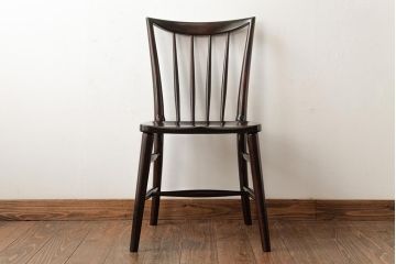 ビンテージ家具　松本民芸家具　シックな雰囲気漂うチェア(ダイニングチェア、椅子)(R-038336)