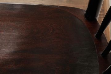 ビンテージ家具　松本民芸家具　シックな雰囲気漂うチェア(ダイニングチェア、椅子)(R-038336)