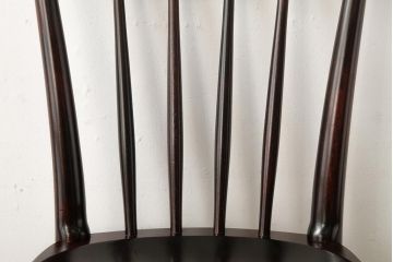 ビンテージ家具　松本民芸家具　シックな雰囲気漂うチェア(ダイニングチェア、椅子)(R-038336)