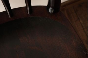 ビンテージ家具　松本民芸家具　シックな雰囲気漂うチェア(ダイニングチェア、椅子)(R-038336)