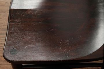 ビンテージ家具　松本民芸家具　シックな雰囲気漂うチェア(ダイニングチェア、椅子)(R-038336)