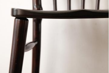 ビンテージ家具　松本民芸家具　シックな雰囲気漂うチェア(ダイニングチェア、椅子)(R-038336)