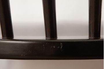 ビンテージ家具　松本民芸家具　シックな雰囲気漂うチェア(ダイニングチェア、椅子)(R-038336)