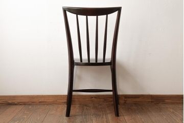ビンテージ家具　松本民芸家具　シックな雰囲気漂うチェア(ダイニングチェア、椅子)(R-038336)