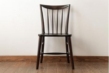 ビンテージ　松本民芸家具　シックな雰囲気漂うチェア(ダイニングチェア、椅子)(R-038337)
