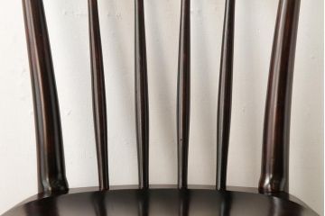 ビンテージ家具　松本民芸家具　シックな雰囲気漂うチェア(ダイニングチェア、椅子)(R-038338)