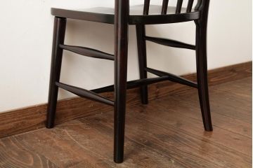 中古　松本民芸家具　シックな雰囲気漂うチェア(ダイニングチェア、椅子)(R-038339)
