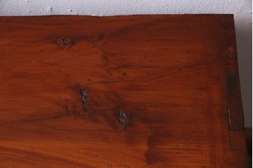 アンティーク家具　前面桐材　味わい深い木肌が魅力的な最上箪笥(ローボード、ローチェスト、衣装箪笥、桐箪笥、桐たんす)(R-038344)