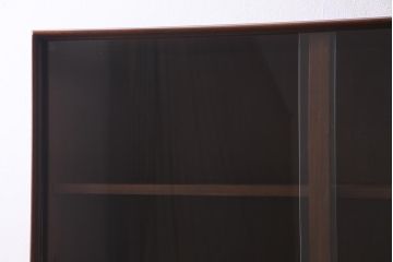 ヴィンテージ家具　SINGER FURNITURE(DREXEL HERITAGE)　モダンなキャビネット(食器棚、収納棚、ビンテージ)(R-038354)