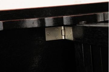 アンティーク家具　和製アンティーク　優美なシルエットが魅力的な二月堂机(座卓、ちゃぶ台)(R-038356)