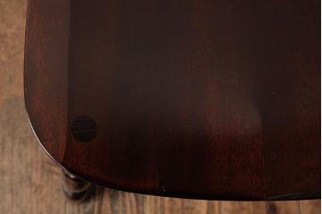 中古　松本民芸家具　16型スピンドルチェア　ゆったりと座れるダイニングチェア(板座チェア、椅子)(R-038359)
