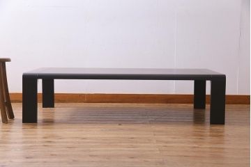中古　天童木工　おしゃれでモダンなデザインの座卓(ローテーブル)(定価約11万8千円)(R-038364)