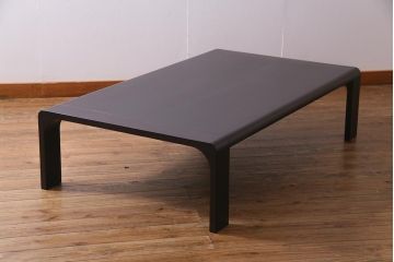 中古　天童木工　おしゃれでモダンなデザインの座卓(ローテーブル)(定価約11万8千円)(R-038364)