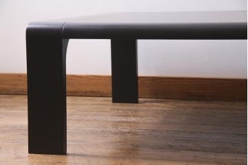 中古　天童木工　おしゃれでモダンなデザインの座卓(ローテーブル)(定価約11万8千円)(R-038364)