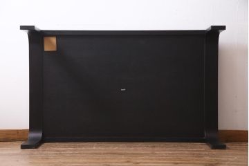 中古　天童木工　おしゃれでモダンなデザインの座卓(ローテーブル)(定価約11万8千円)(R-038364)