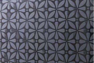 アンティーク建具　当店オリジナルガラス・当時物色ガラス入り　レトロなディスプレイとしてもおすすめのガラスドア(建具、扉、ガラス戸)(R-038370)