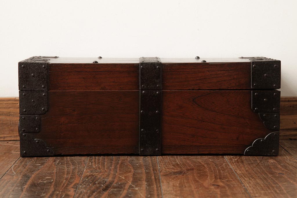 古美術江戸期　古箪笥　骨董品　アンティーク　インテリア 薬箪家具 古道具 民藝 侘寂 骨董 富山薬箪笥 古美術Antique