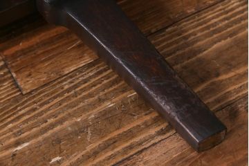 ジャンク品　ビンテージ家具　松本民芸家具　519型長スツール　ラッシベンチ(R-038381)