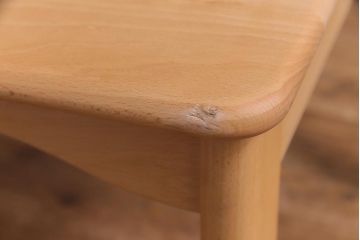 中古　飛騨産業　キツツキ　kids furniture　KF154TB　ビーチ材　キッズスタッキングテーブル(キャスター付きテーブル)(R-038393)