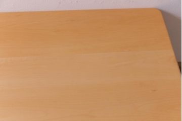 中古　飛騨産業　キツツキ　kids furniture　KF153TB　ビーチ材　キッズスタッキングテーブル(キャスター付きテーブル)(R-038394)