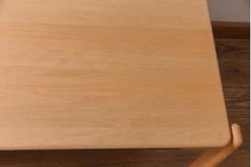 中古　飛騨産業　キツツキ　kids furniture　KF154TB　ビーチ材　キッズスタッキングテーブル(キャスター付きテーブル)(R-038397)