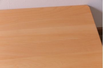 中古　飛騨産業　キツツキ　kids furniture　KF152TB　ビーチ材　キッズスタッキングテーブル(キャスター付きテーブル)(R-038401)