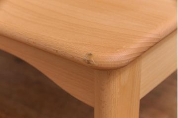 中古　飛騨産業　キツツキ　kids furniture　KF152TB　ビーチ材　キッズスタッキングテーブル(キャスター付きテーブル)(R-038401)