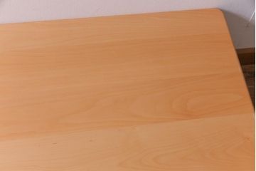 中古　飛騨産業　キツツキ　kids furniture　KF151TB　ビーチ材　キッズスタッキングテーブル(キャスター付きテーブル)(R-038404)
