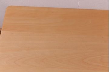 中古　飛騨産業　キツツキ　kids furniture　KF151TB　ビーチ材　キッズスタッキングテーブル(キャスター付きテーブル)(R-038405)