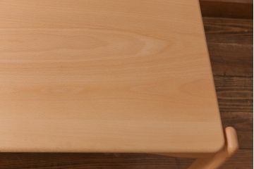 中古　飛騨産業　キツツキ　kids furniture　KF151TB　ビーチ材　キッズスタッキングテーブル(キャスター付きテーブル)(R-038405)
