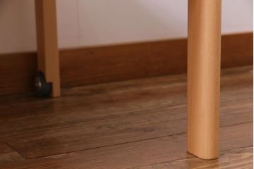 中古　飛騨産業　キツツキ　kids furniture　KF151TB　ビーチ材　キッズスタッキングテーブル(キャスター付きテーブル)(R-038405)