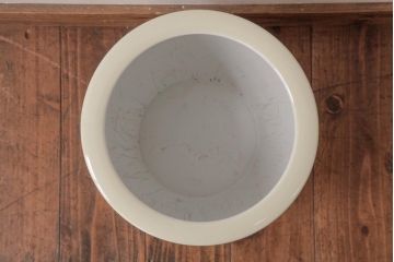 オールドノリタケ・則武(日陶)　鮮やかな牡丹が美しい火鉢瀬戸火鉢(R-038410)