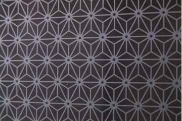 アンティーク建具　ダイヤガラス・当店オリジナルガラス入り　レトロな空間を彩るガラス戸2枚セット(引き戸、建具)(R-038414)