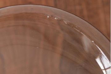 レトロ雑貨　昭和レトロ　蓋付き　おしゃれなディスプレイにおすすめなガラスビン(ガラス瓶、キャニスター)(R-038417)