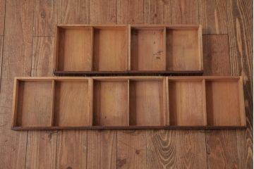 アンティーク家具　和製アンティーク　古い物ならではの風合いが魅力的な小引き出し(小物収納)(R-038418)