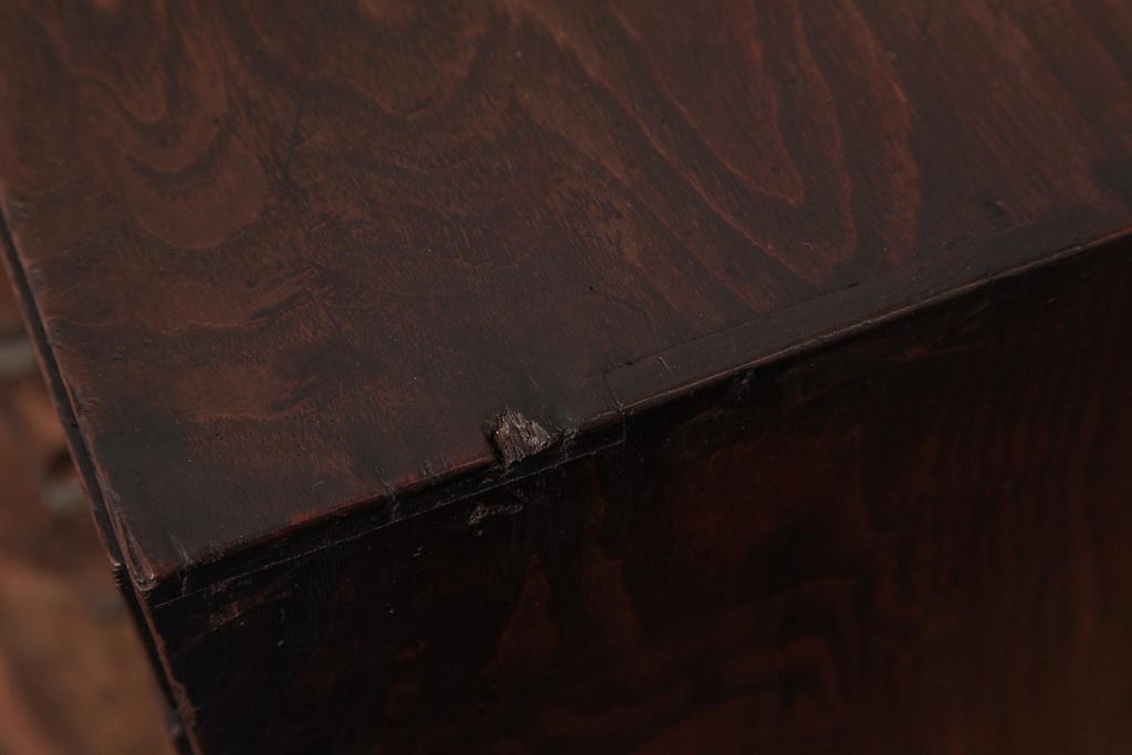 アンティーク家具　和製アンティーク　古い物ならではの風合いが魅力的な小引き出し(小物収納)(R-038418)