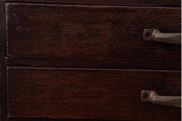アンティーク家具　和製アンティーク　古い物ならではの風合いが魅力的な小引き出し(小物収納)(R-038418)