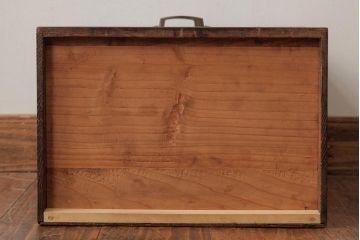 アンティーク家具　和製アンティーク　古い物ならではの風合いが魅力的な小引き出し(小物収納)(R-038418)