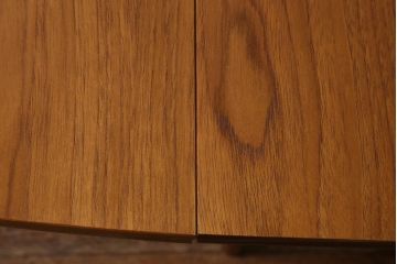 ヴィンテージ家具　北欧ビンテージ　Nathan(ネイサン)社　チーク材　スタイリッシュなデザインが魅力的なバタフライテーブル(エクステンションテーブル)(R-038421)