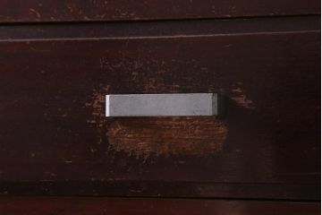 アンティーク家具　和製アンティーク　昭和中期　シンプルさが魅力のチェスト(洋服タンス、引き出し)(R-038440)